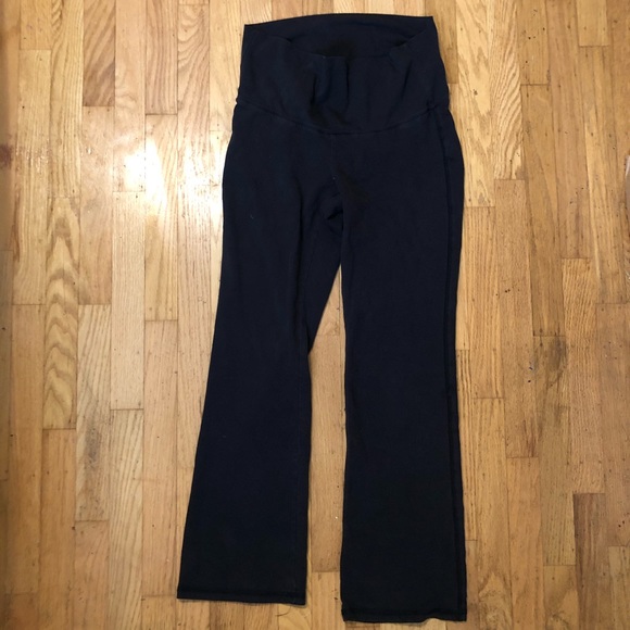 Maternity Flare Yoga Pants - Picture 2 of 3